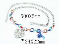 Stainless Steel Jewelry Wholesale - Stainless Steel Necklaces - HY21N0258HNS