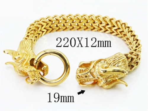 Stainless Steel Jewelry Wholesale - Stainless Steel Bracelets - HY28B0320JMB