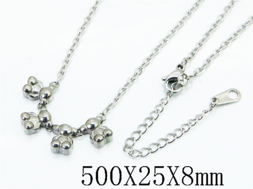 Stainless Steel Jewelry Wholesale - Stainless Steel Necklaces - HY90N0338HHD