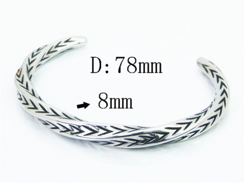 Stainless Steel Jewelry Wholesale - Stainless Steel Bangles - HY72B0121IIX