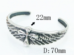Stainless Steel Jewelry Wholesale - Stainless Steel Bangles - HY72B0082ILG