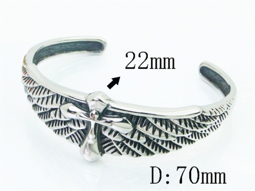 Stainless Steel Jewelry Wholesale - Stainless Steel Bangles - HY72B0082ILG