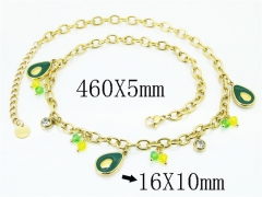Stainless Steel Jewelry Wholesale - Stainless Steel Necklaces - HY32N1088HKL