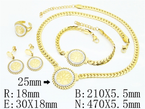 Stainless Steel Jewelry Wholesale - Stainless Steel Jewelry Sets - HY50S0845IOT
