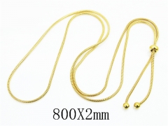 Stainless Steel Jewelry Wholesale - Stainless Steel Necklaces - HY30N0457NQ