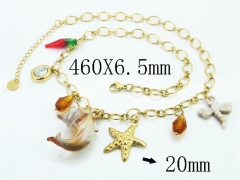 Stainless Steel Jewelry Wholesale - Stainless Steel Necklaces - HY32N1081HKQ