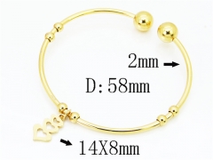 Stainless Steel Jewelry Wholesale - Stainless Steel Bangles - HY58B0697UJL