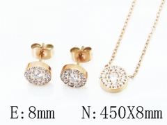Stainless Steel Jewelry Wholesale - Stainless Steel Jewelry Sets - HY30S0365ILR