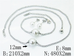Stainless Steel Jewelry Wholesale - Stainless Steel Jewelry Sets - HY59S2666IEL