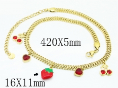 Stainless Steel Jewelry Wholesale - Stainless Steel Necklaces - HY32N1095HJL