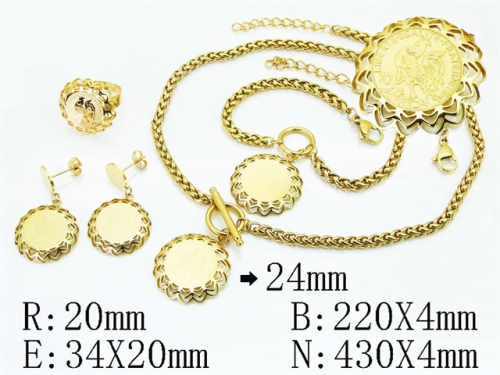 Stainless Steel Jewelry Wholesale - Stainless Steel Jewelry Sets - HY50S0856IOA