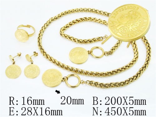 Stainless Steel Jewelry Wholesale - Stainless Steel Jewelry Sets - HY50S0853IOC