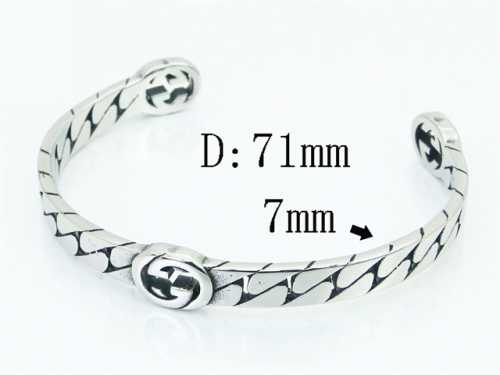 Stainless Steel Jewelry Wholesale - Stainless Steel Bangles - HY72B0102ILY