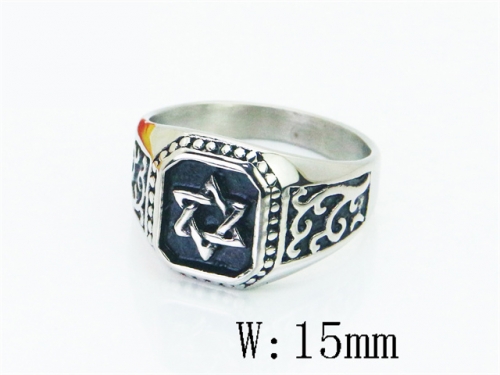 Stainless Steel Jewelry Wholesale - Stainless Steel Rings - HY22R1165PX