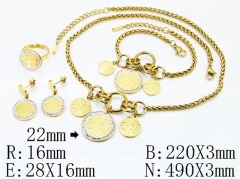 Stainless Steel Jewelry Wholesale - Stainless Steel Jewelry Sets - HY50S0841IOQ