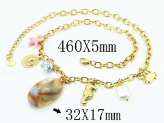 Stainless Steel Jewelry Wholesale - Stainless Steel Necklaces - HY32N1085HJZ