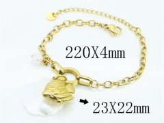 Stainless Steel Jewelry Wholesale - Stainless Steel Bracelets - HY32B1508HWL