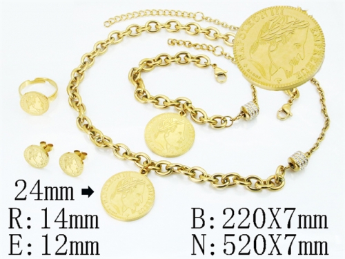 Stainless Steel Jewelry Wholesale - Stainless Steel Jewelry Sets - HY50S0852IOV