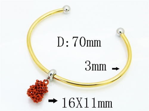 Stainless Steel Jewelry Wholesale - Stainless Steel Bangles - HY90B0774HPE