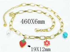 Stainless Steel Jewelry Wholesale - Stainless Steel Necklaces - HY32N1073HIL