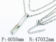 Stainless Steel Jewelry Wholesale - Stainless Steel Necklaces - HY39N0963ME