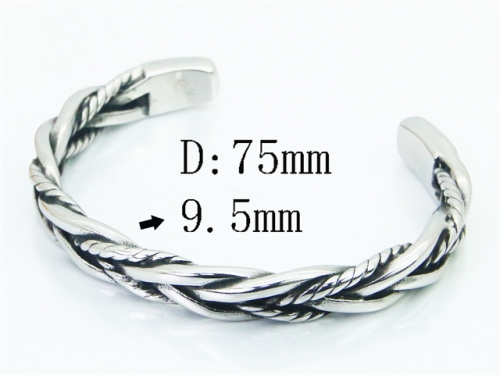 Stainless Steel Jewelry Wholesale - Stainless Steel Bangles - HY72B0120IJV