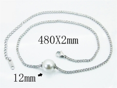 Stainless Steel Jewelry Wholesale - Stainless Steel Necklaces - HY59N0159HDD