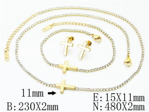 Stainless Steel Jewelry Wholesale - Stainless Steel Jewelry Sets - HY59S2669IIL