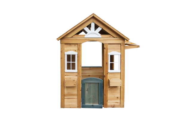 Outdoor Solid Wood Playhouse