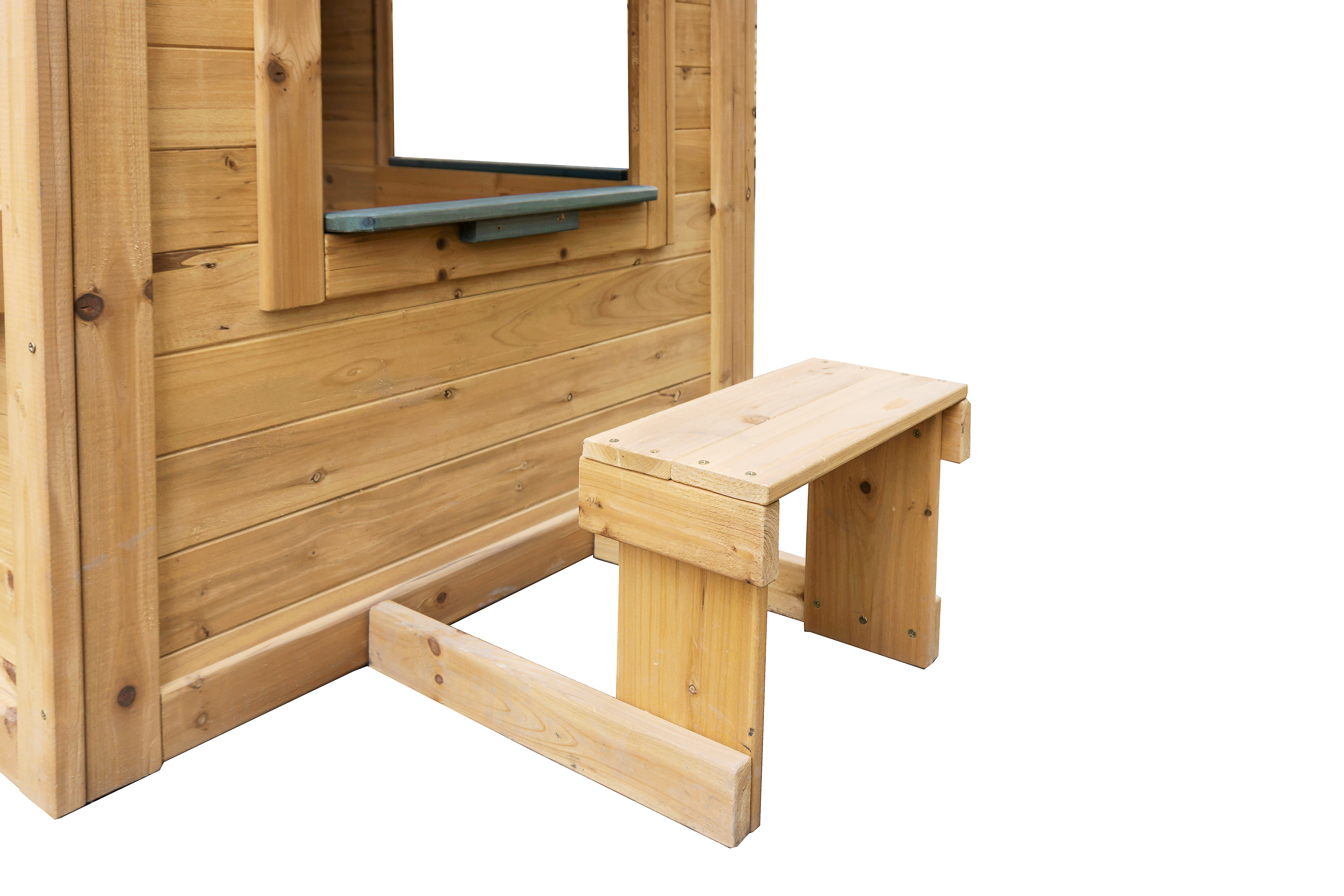 Outdoor Solid Wood Playhouse