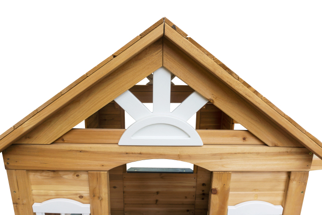 Outdoor Solid Wood Playhouse