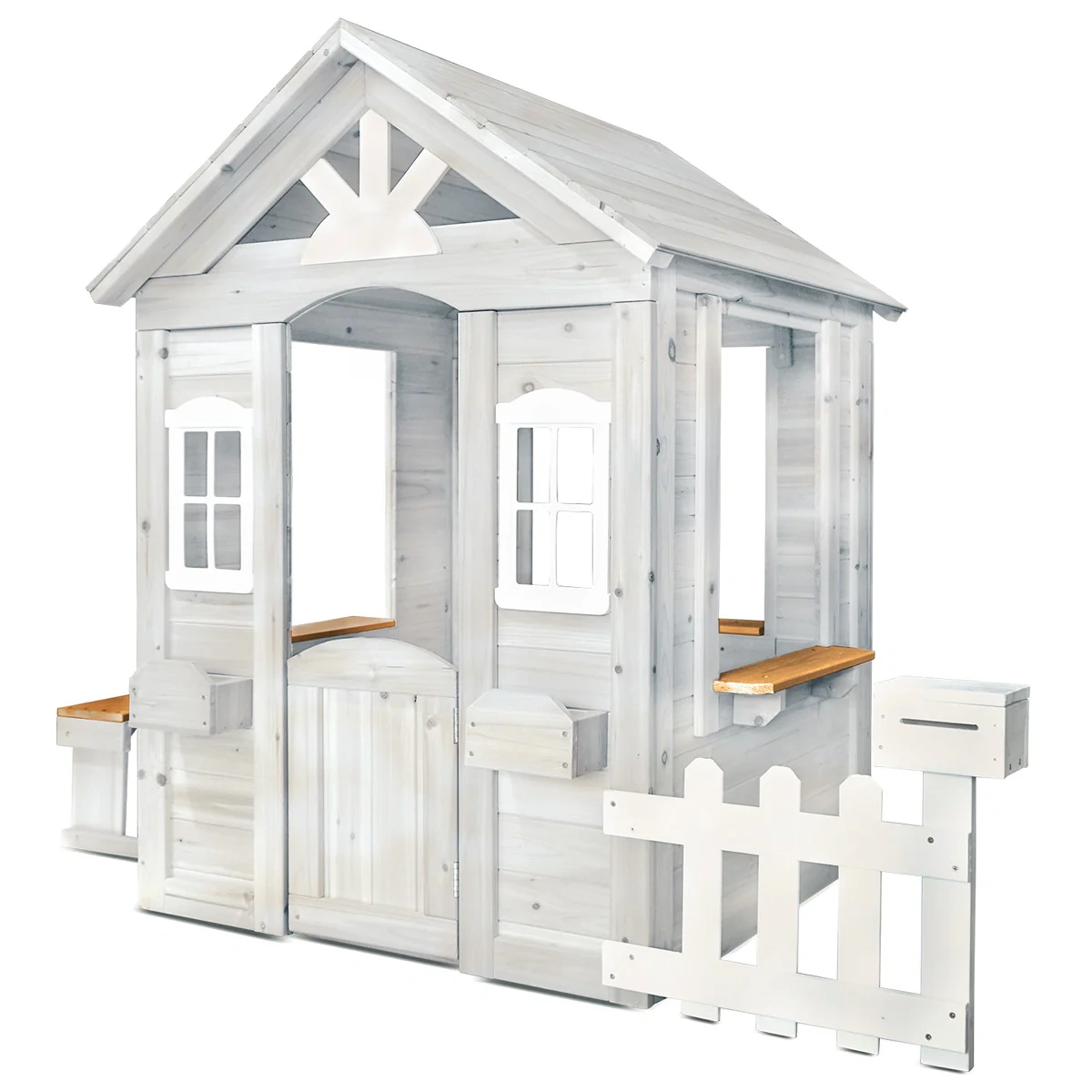 Cubby House in White