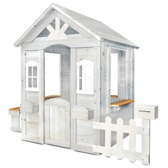 Cubby House in White