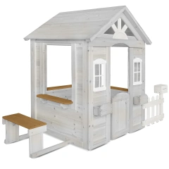 Cubby House in White