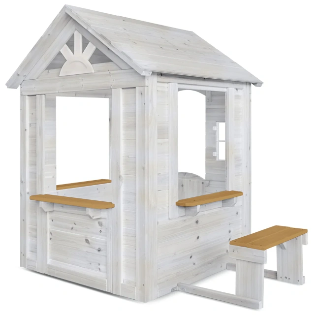 Cubby House in White