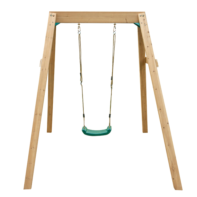 1-Station Timber Swing Set