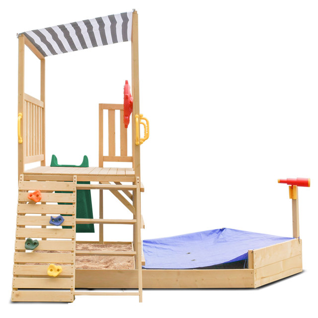 Wooden Ship Sandbox