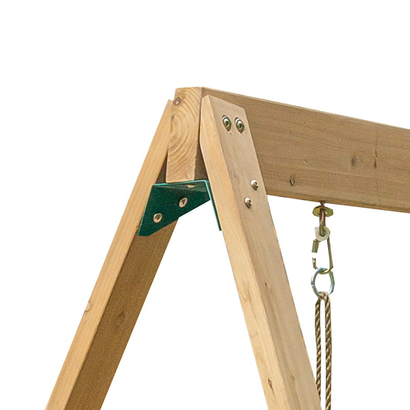 1-Station Timber Swing Set