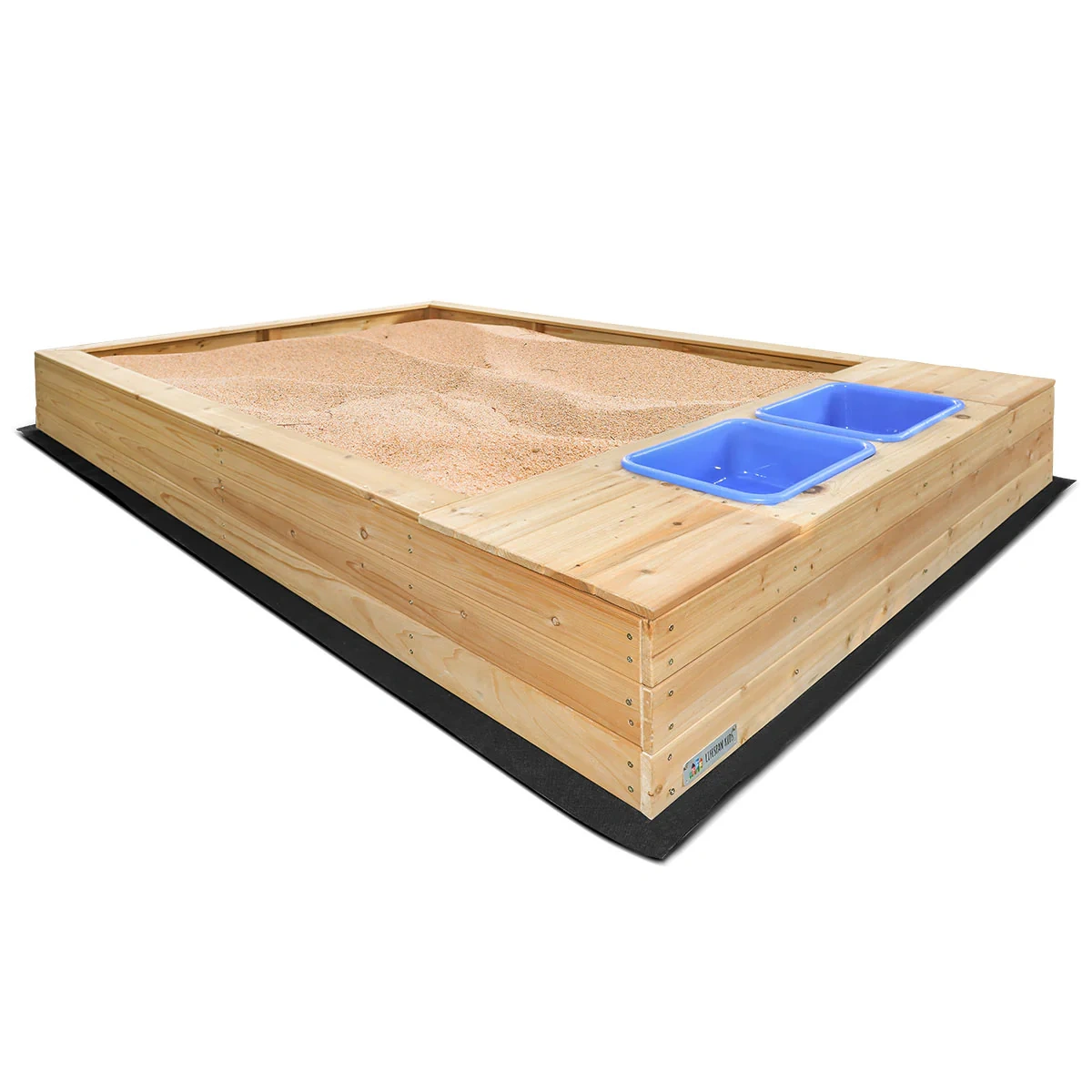 Wooden Rectangular Sandpit