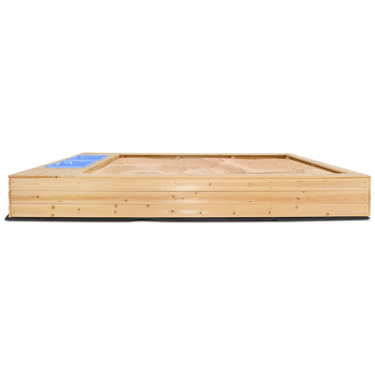 Wooden Rectangular Sandpit