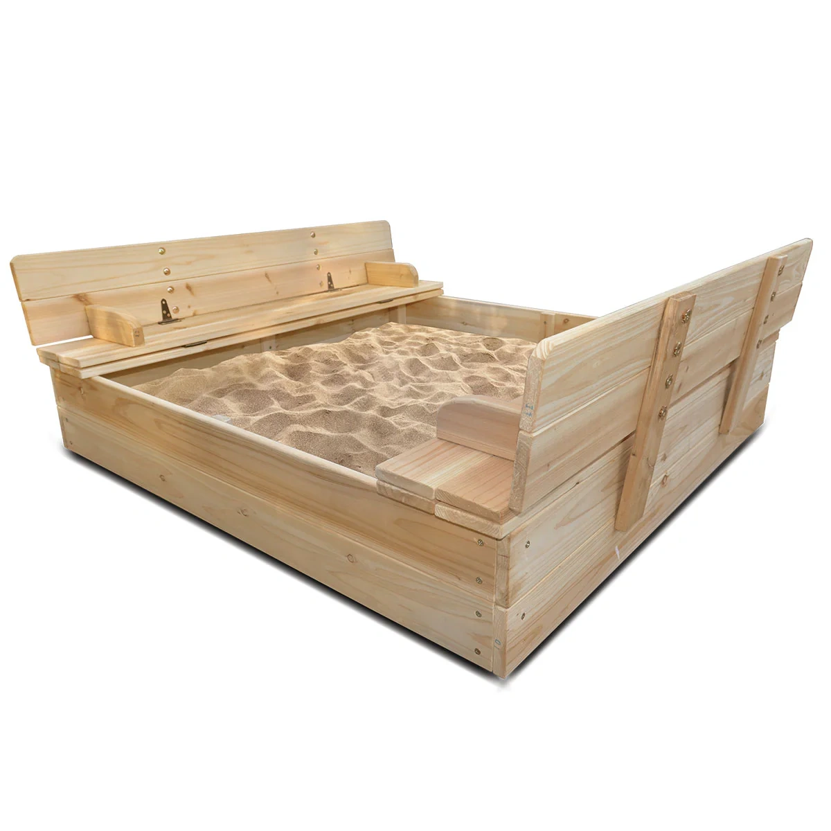 Wooden box Square Sandpit