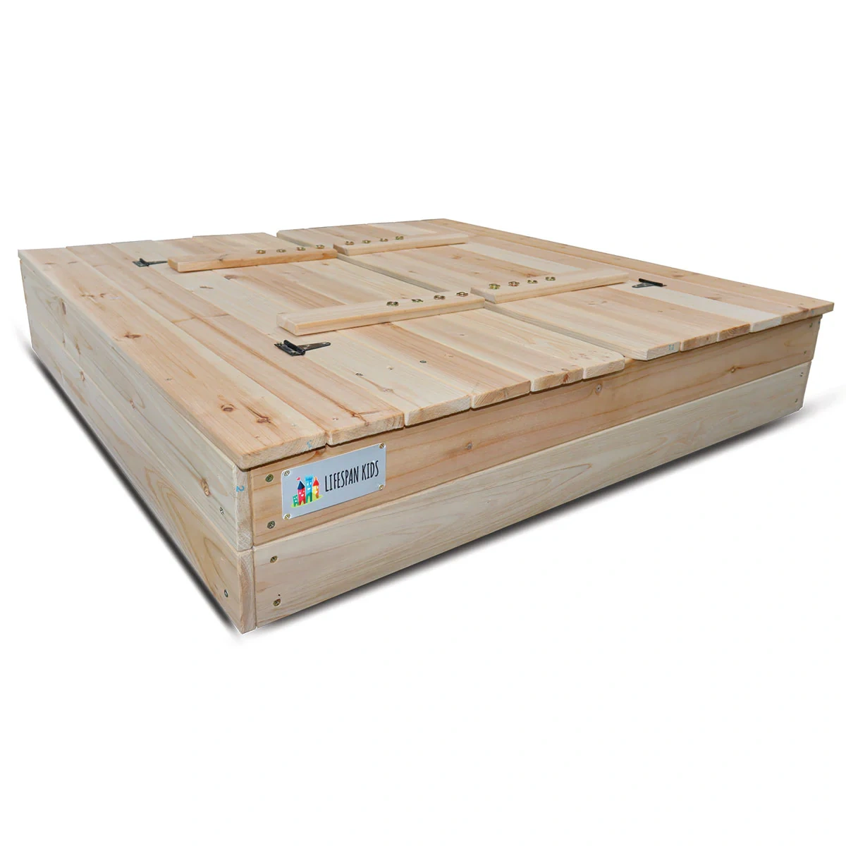 Wooden box Square Sandpit
