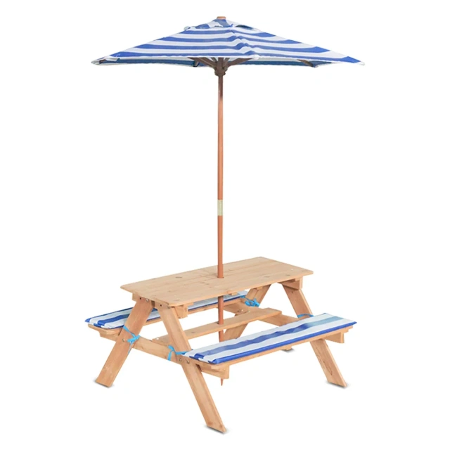 Picnic Table with Umbrella