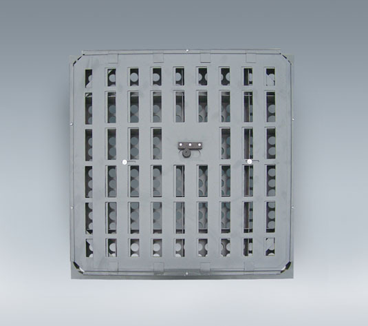 Adjustable Air-flow Raised Access Floor With Damper