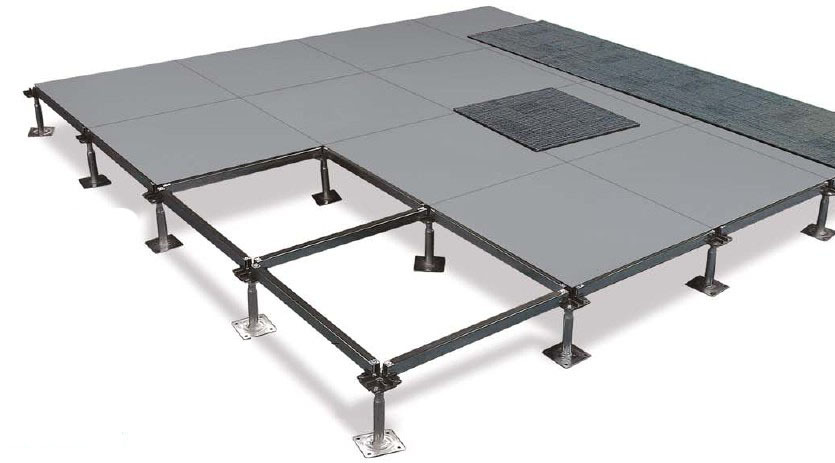 Bolted Stringer steel raised floor system