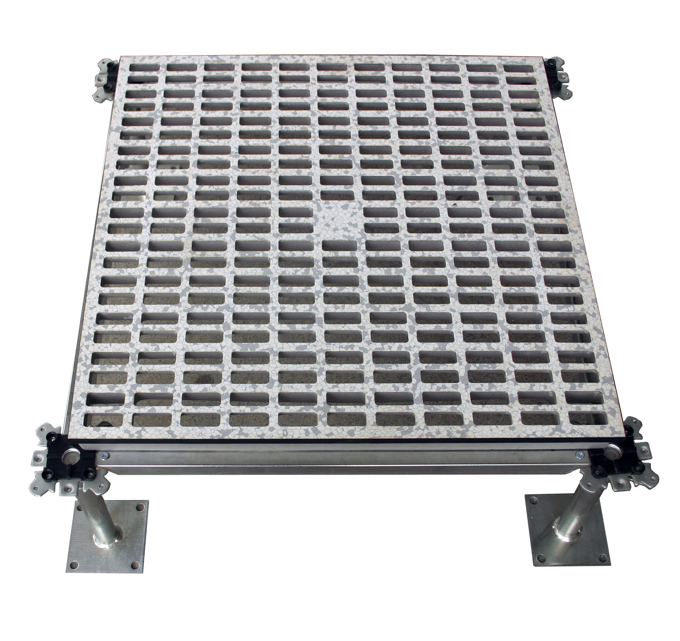 Antistatic Aluminum Raised Access Floor