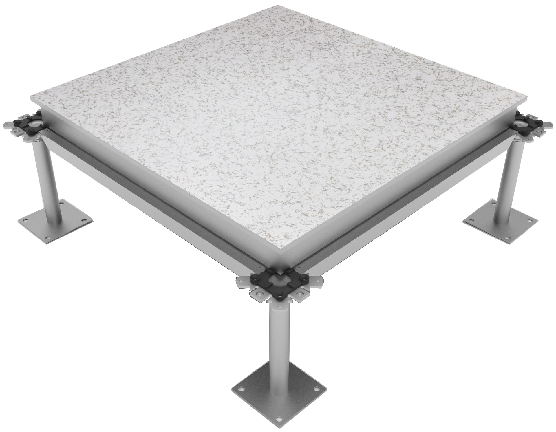 Antistatic Aluminum Raised Access Floor