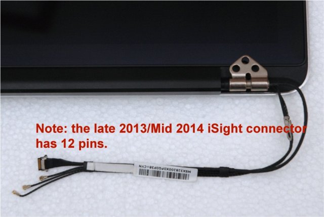 MacBook Pro 15" A1398 Late 2013/Mid 2014 Retina Display Full LCD LED Display Screen Assembly Repair Part 661-8310