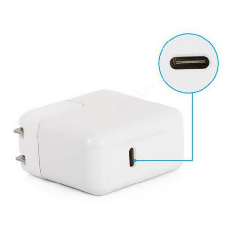 Replacement Type C 29W Power Adapter Charger for Macbook 12" A1534