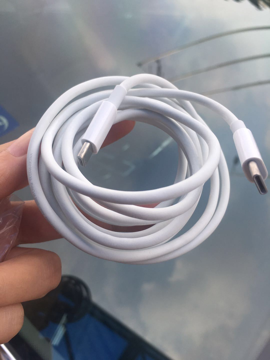 Original USB-C tye c Charge Cable 2M for macbook 29W 61W 87W
